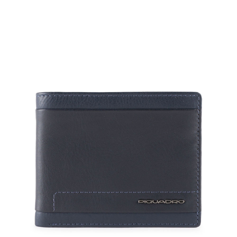 Portafoglio Piquadro Blu Ottanio PU3891S111R/BLU