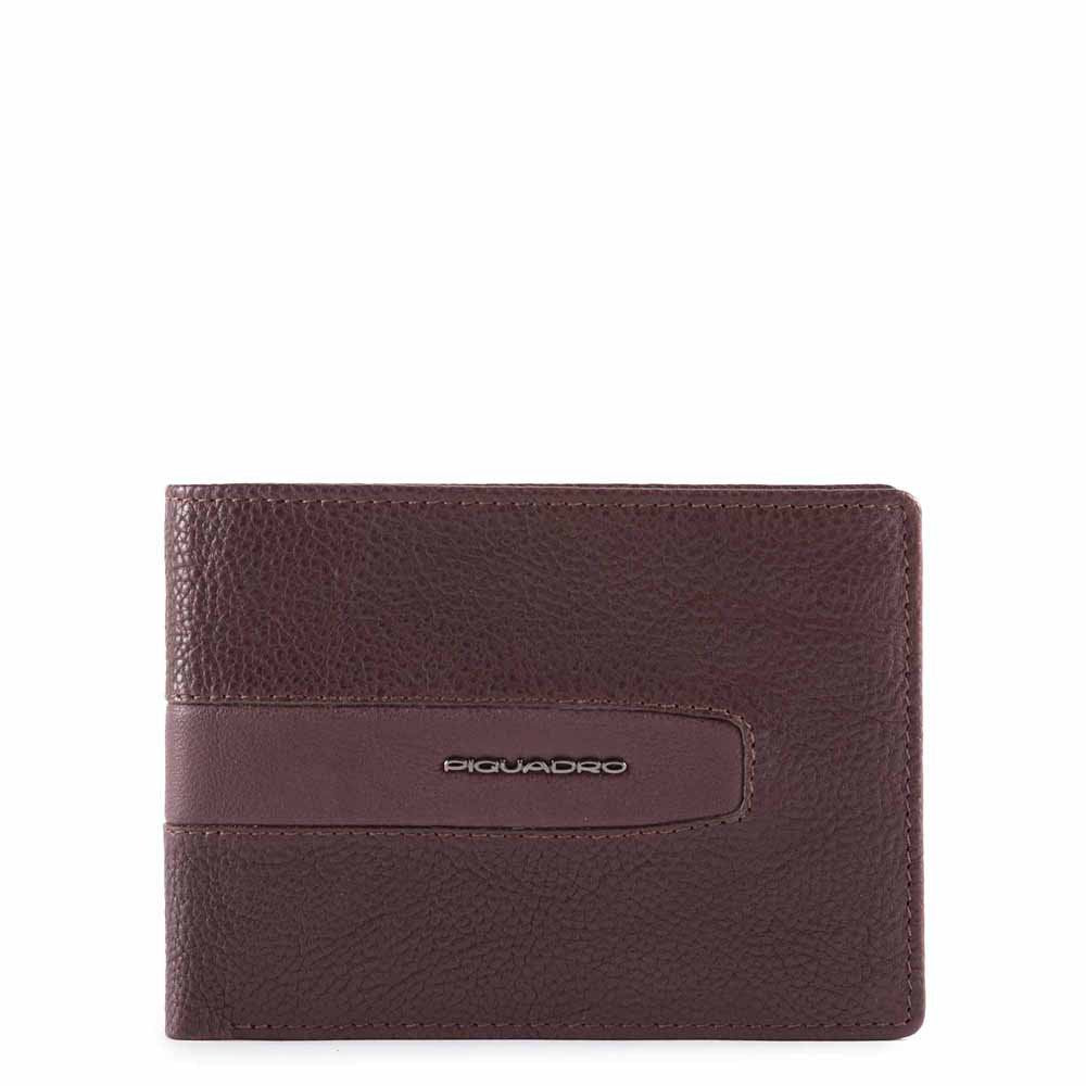 Men’S Wallet In Recycled Fabric Melanzana Piquadro PU4188W101R/M