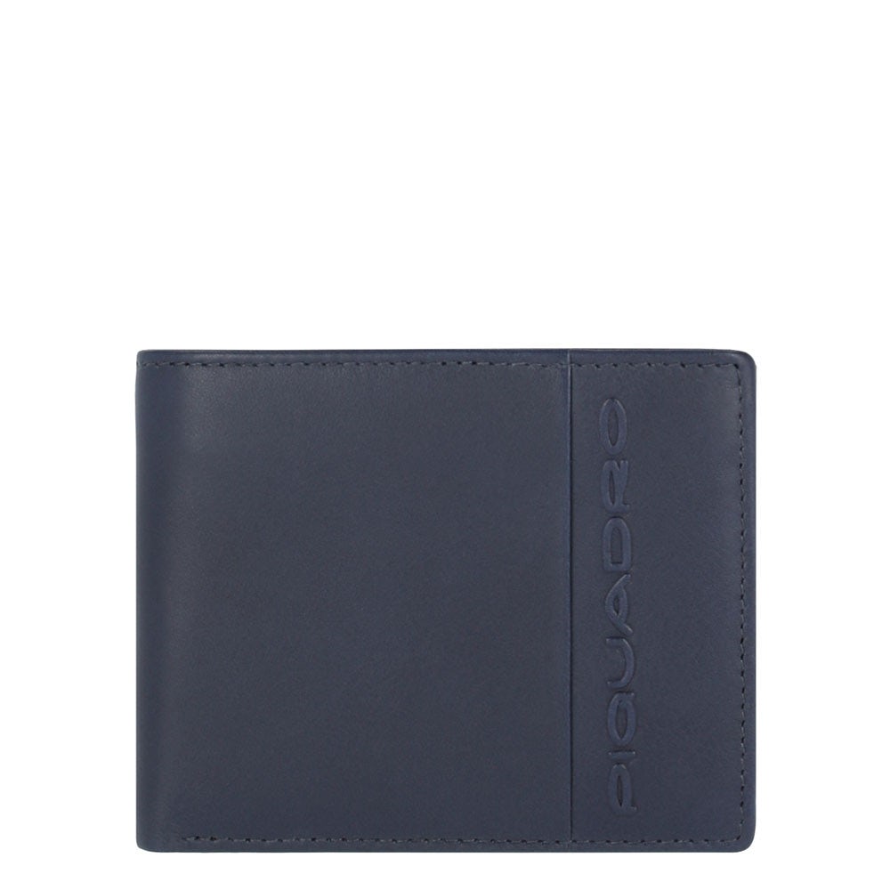 Portafoglio Piquadro Uomo Con Volantino Blu Notte PU4518S118R/BLU