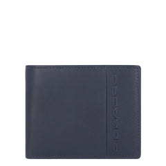 Portafoglio Piquadro Uomo Con Volantino Blu Notte PU4518S118R/BLU