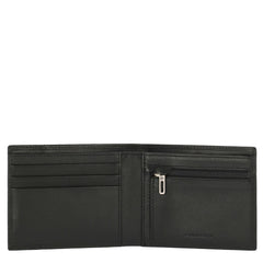 Portafoglio Piquadro Uomo Sottile Con Porta Monete Nero PU4823S118R/N