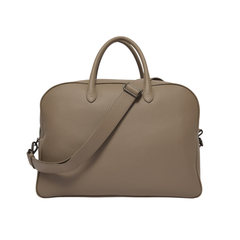 Orciani Jones Soft Borsone in Pelle Martellata Taupe