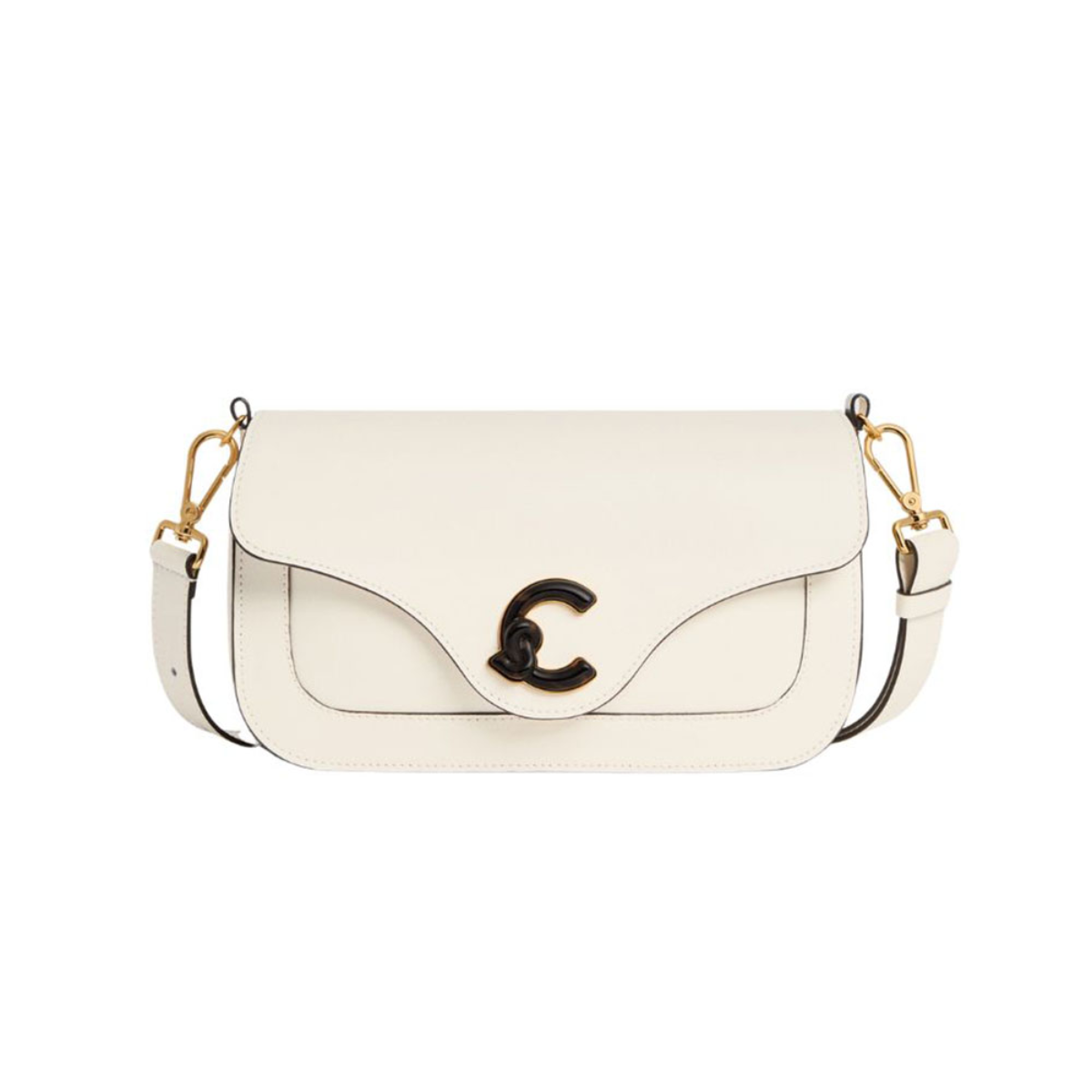 Coccinelle C-Me Calf Borsa in Pelle Pearl