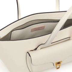 Coccinelle Beat Double Borsa in Pelle Pearl