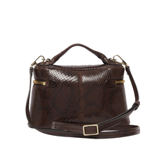 Orciani Mini Joy Exotic Borsa in Pelle Effetto Pitone