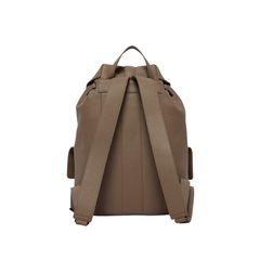 Orciani Jones Soft Zaino in Pelle Martellata Taupe