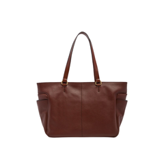 The Bridge Letizia Borsa Shopper in Pelle Marrone