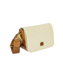 Volterra Trama Small Post Bag Cappuccino