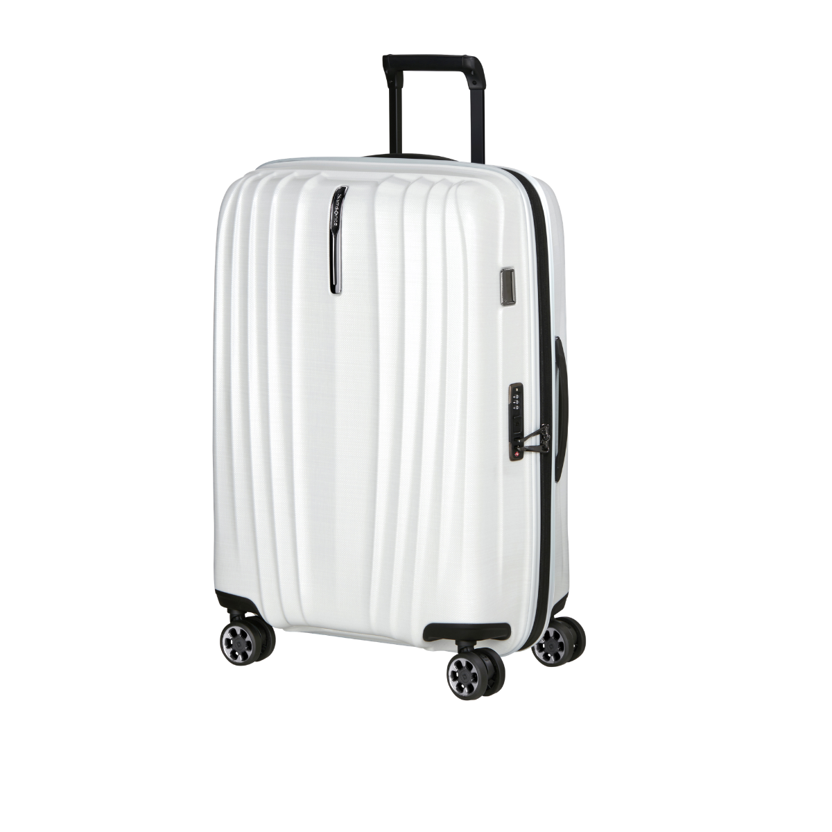 Samsonite Nexis Spinner 82/31 Espandibile Cotton White
