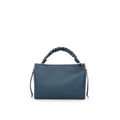 Coccinelle Boheme Media Borsa in Pelle Blu