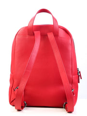 Lingua d'oca zaino in pelle martellata rosso 181582.05
