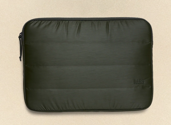 RAINS 14640GRE - LAPTOP COVER GREEN