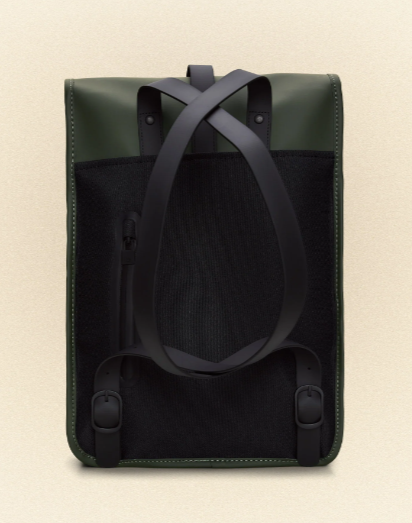 De Santis Mini backpack Rains Verde 13020GRE - Dettagli Esclusivi e design compatto.