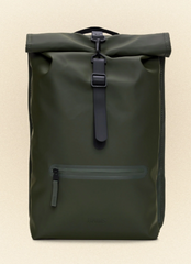 RAINS 13320GRE - ROLLTOP RUCKSACK GREEN