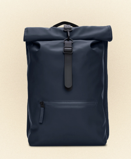 RAINS 13320NAV - ROLLTOP RUCKSACK NAVY