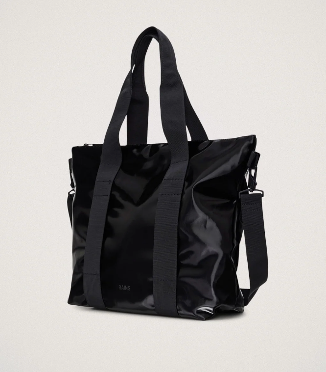 De Santis Borsa Rains Lucida Nera 14160NIT – La mini tote bag comoda, pratica ed impermeabile