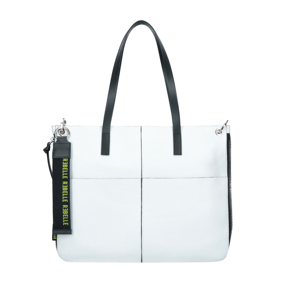 De Santis Borsa Rebelle bianca Cassandra 1WR263S4LE0444A519, La nuova borsa in pelle della collezione basic