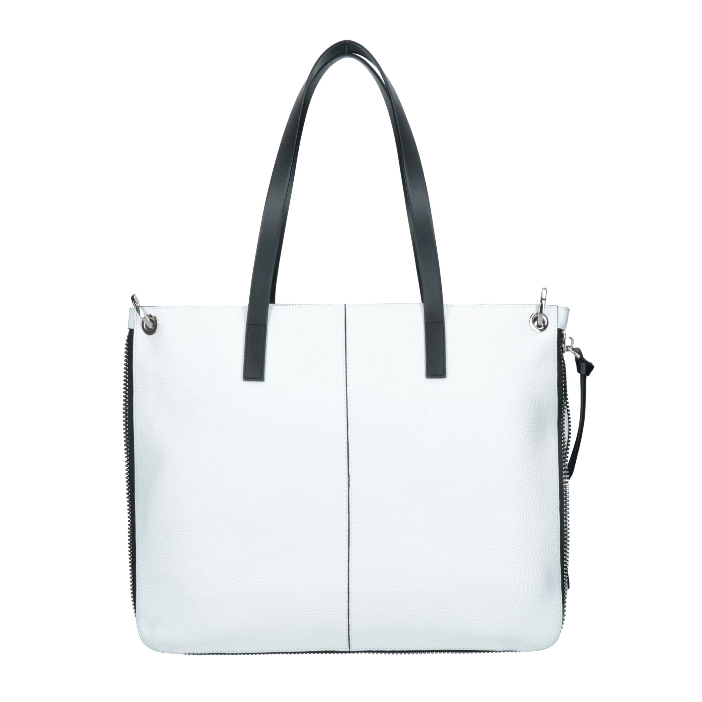 De Santis Borsa Rebelle bianca Cassandra 1WR263S4LE0444A519, La nuova borsa in pelle della collezione basic