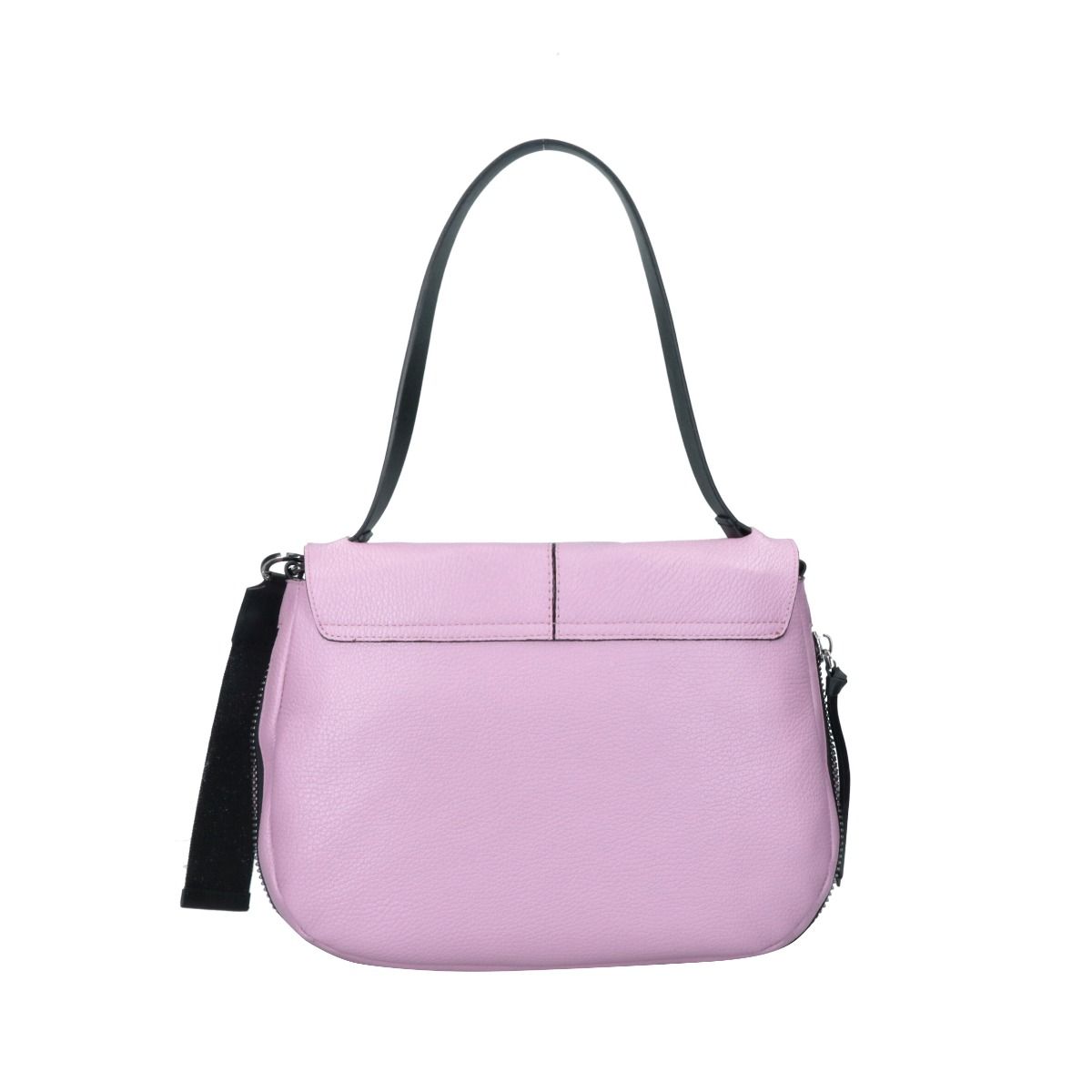 Hobo Bag Mini A Mano THE BRIDGE Linea Flavia In Pelle Viola - Foto 11