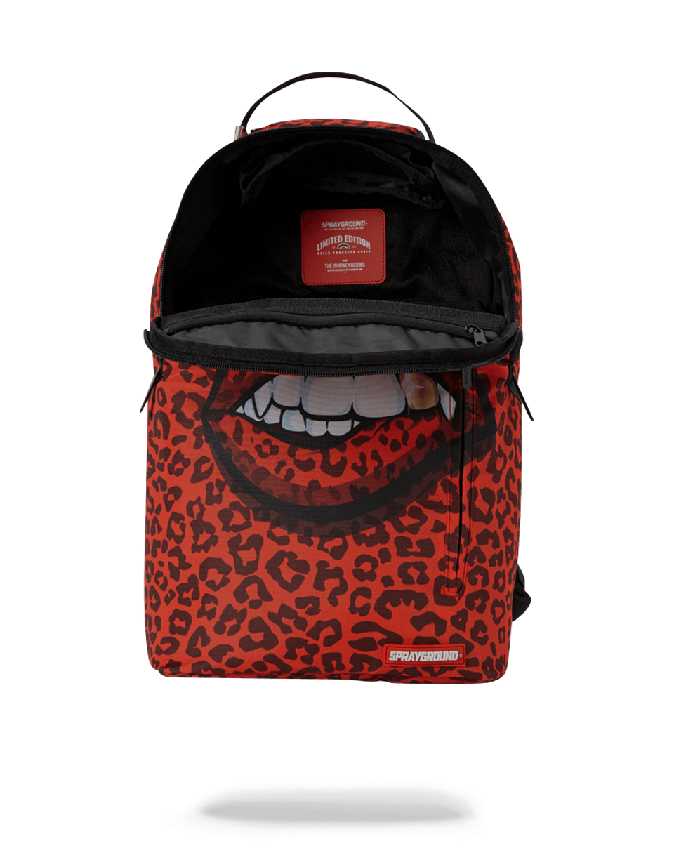 Sprayground Red Leopard Lips 910B2203NSZ