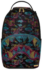 De Santis Sprayground Embroidered Dragons DLX Backpack