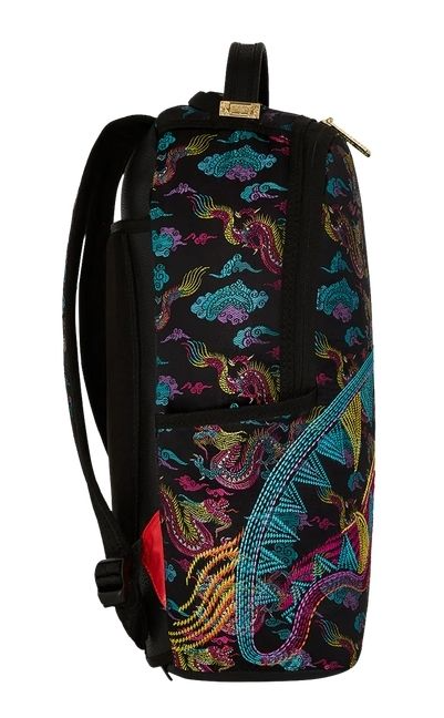 De Santis Sprayground Embroidered Dragons DLX Backpack