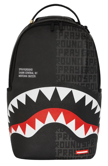 ZAINO SPRAYGROUND SHARK CENTRAL SPLIT INFINITY DLXSV