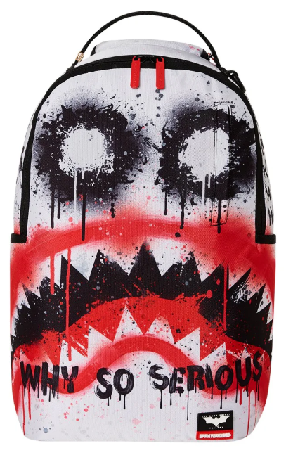 ZAINO SPRAYGROUND THE JOKER MAKEUP SHARK MOUTH DLXR