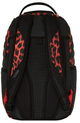 ZAINO SPRAYGROUND RED LEOPARD PUFFER DLX