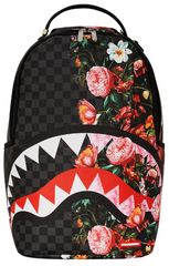 ZAINO SPRAYGROUND SPLIT PINK FLORAL CHECK DLXSV