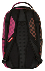 ZAINO SPRAYGROUND SPLIT SIP PINK CHECK DLXSV