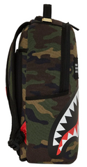 ZAINO SPRAYGROUND SHARK CENTRAL CAMO DLXS