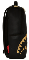 ZAINO SPRAYGROUND SHARK CENTRAL GOLD DLXSV