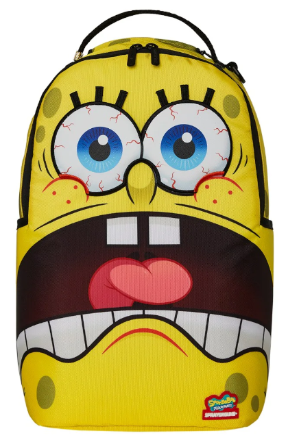 ZAINO SPRAYGROUND SPONGEBOB REMOVABLE EYES DLXR