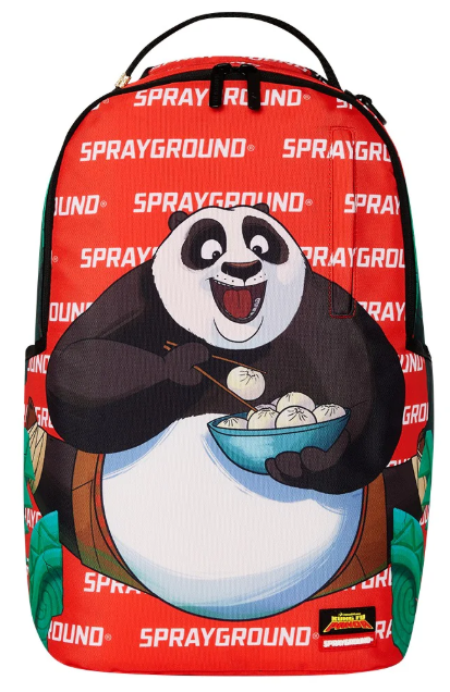 ZAINO SPRAYGROUND KUNG FU PANDA PO SPLIT DLXR
