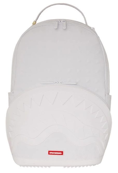 ZAINO SPRAYGROUND WHITE PYRAMID DLX
