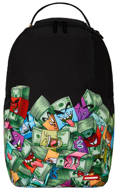 ZAINO SPRAYGROUND STACKED MONEY BOYS DLXR
