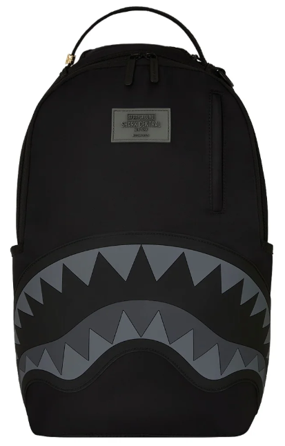 ZAINO SPRAYGROUND SHARK CENTRAL NYLON BLACK
