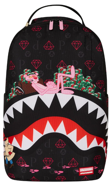 ZAINO SPRAYGROUND PINK PANTHER PAW PRINTS DLXR
