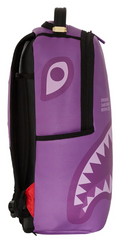 ZAINO SPRAYGROUND PURPLE SHARK CENTRAL DLXVS