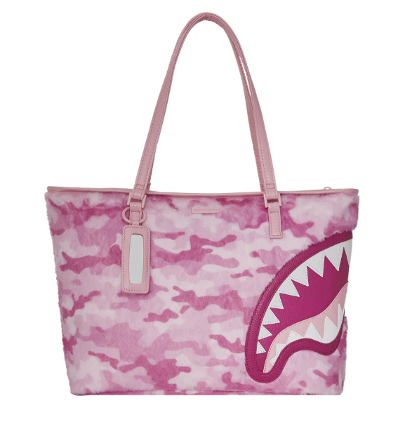 BORSA SPRAYGROUND PINK FUR CAMO TOTE