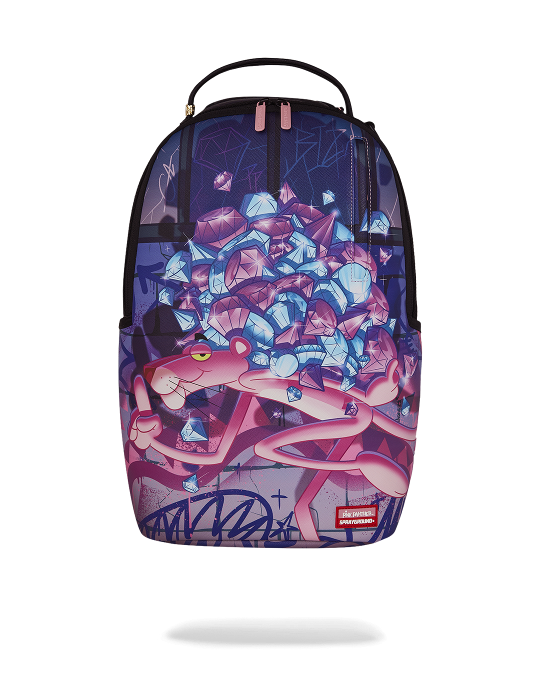 ZAINO SPRAYGROUND PINK PANTHER DIAMOND HEIST