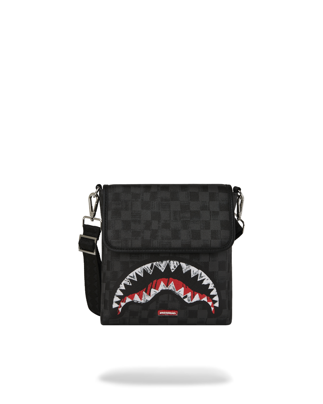 TRACOLLA SPRAYGROUND SCRIBBLE SHARK MESSENGER
