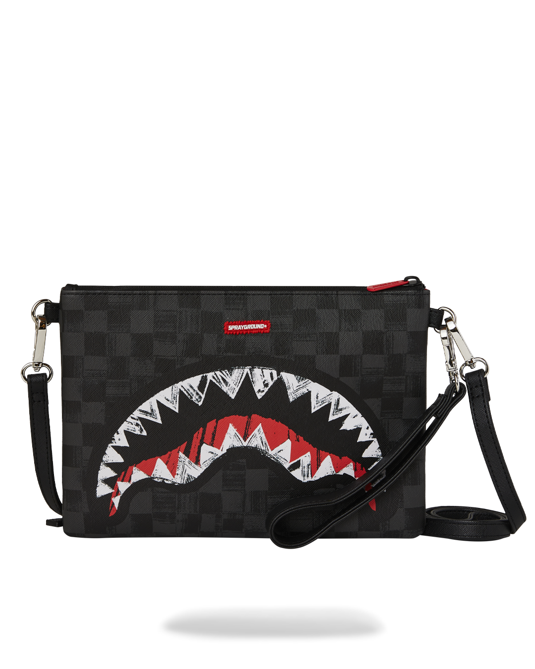 POCHETTE SPRAYGROUND SCRIBBLE SHARK CROSSOVER