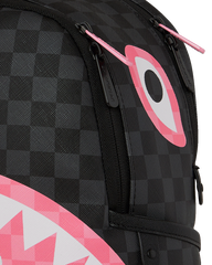 ZAINO SPRAYGROUND PINK AND BLACK TEAR SIP SAVAGE