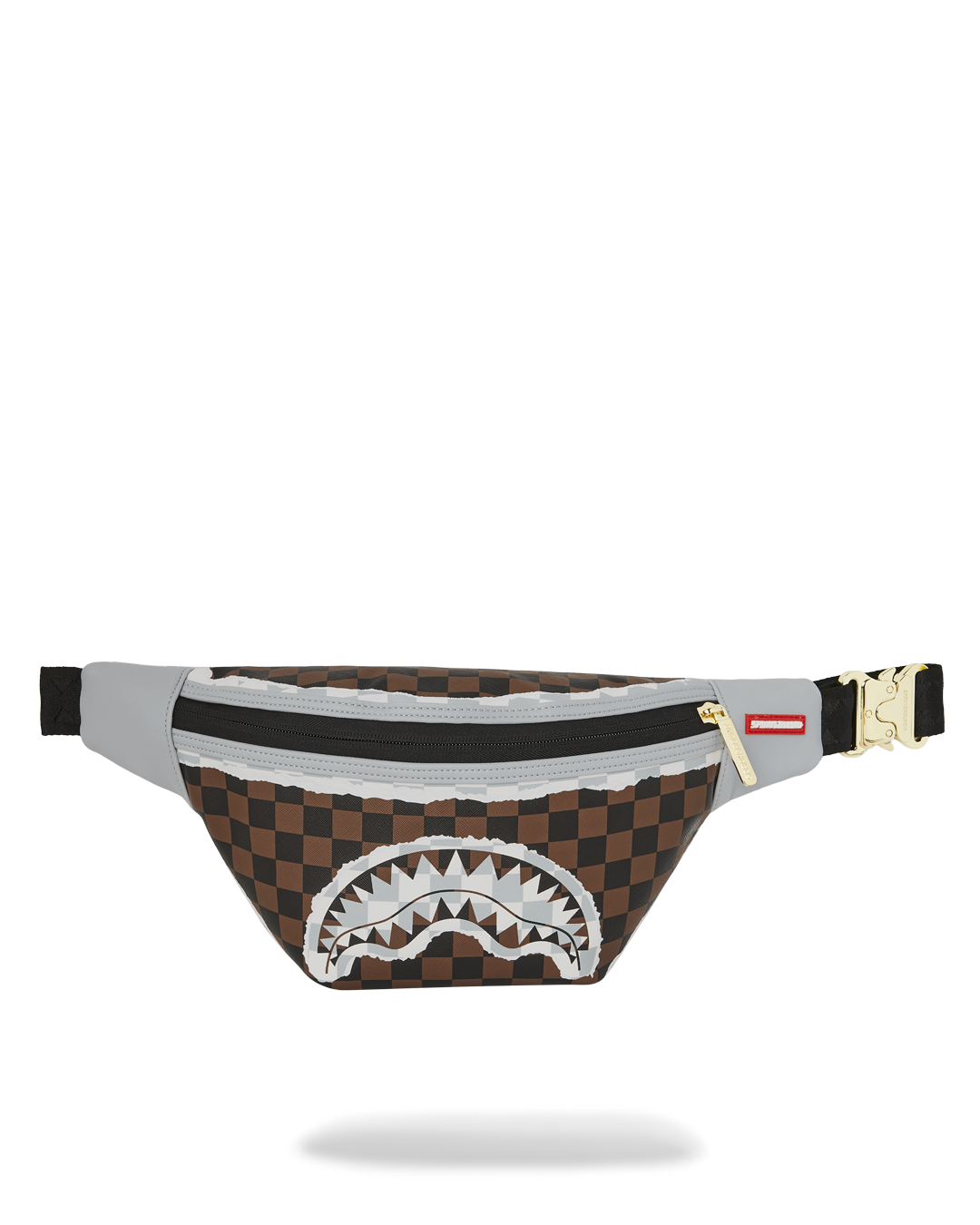 MARSUPIO SPRAYGROUND CREAM BROWN TEAR CHECK SAVVY