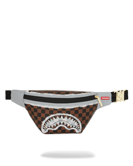 MARSUPIO SPRAYGROUND CREAM BROWN TEAR CHECK SAVVY
