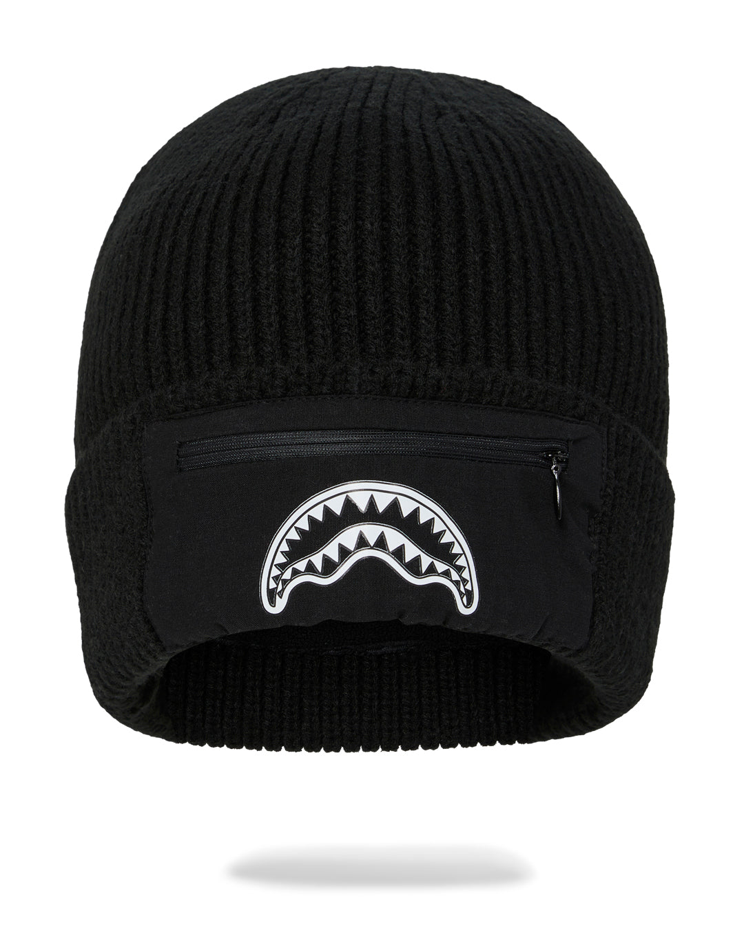 CAPPELLO SPRAYGROUND BLACK POCKET BEANIE