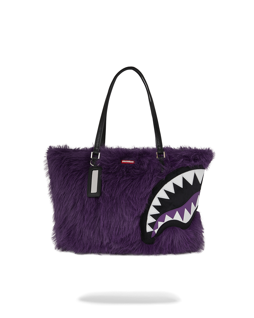 BORSA SPRAYGROUND FUR CRAY PURP TOTE