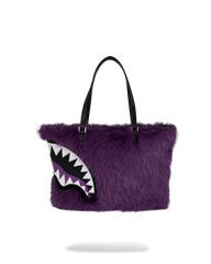 BORSA SPRAYGROUND FUR CRAY PURP TOTE